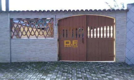 Casa com 2 dormitórios à venda, 96 m² por r$ 235.000,00 - balneário itaguaí - mongaguá/sp