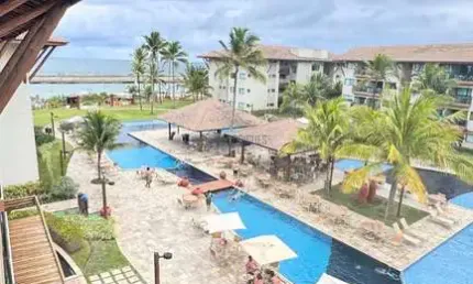 Apartamento 73 m2 - 2 quartos - Muro Alto  -  La Fleur Polinésia Residence &amp; Resort