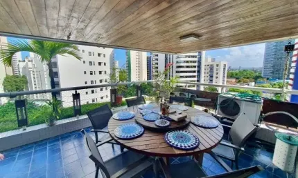 Apartamento Duplex -284 m2- 5 quartos- Tamarineira  -  Recife/PE