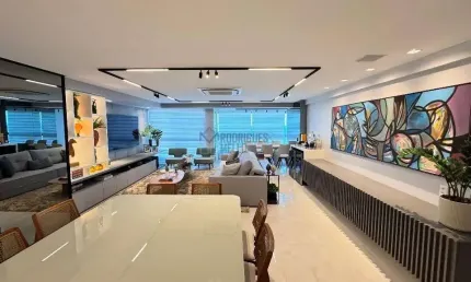 Edf via jardins - apartamento 137 m2 - 3 suítes - boa viagem  -  recife/pe
