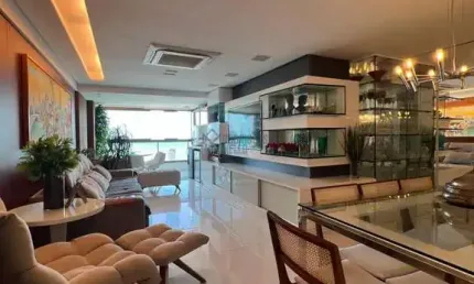 Edf via jardins - apartamento 137 m2 - 3 suítes - boa viagem  -  recife/pe
