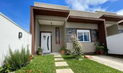 Casa com 3 dormitórios à venda, 80 m² por r$ 499.000,00 - reserva dom feliciano - gravataí/rs