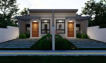 Casa com 2 dormitórios à venda, 68 m² por R$ 349.000 - São Vicente - Gravataí/RS