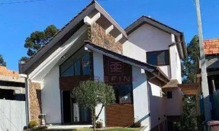 Sobrado com 3 dormitórios à venda, 263 m² por r$ 2.535.000 - condomínio cyrela landscape seminário - gravataí/rs