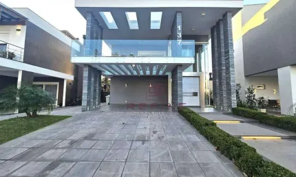 Sobrado com 4 dormitórios à venda, 350 m² por r$ 3.800.000,00 - alphaville - gravataí/rs