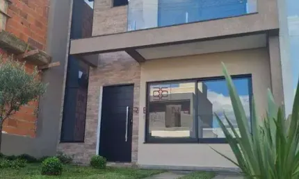 Sobrado com 3 dormitórios à venda, 121 m² por r$ 860.000 - condomínio central square - gravataí/rs