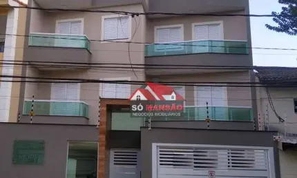 Cobertura com 2 dormitórios à venda, 106 m² por R$ 470.000,00 - Vila Valparaíso - Santo André/SP