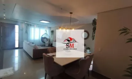 Sobrado com 3 dormitórios à venda, 258 m² por R$ 1.180.000 - Assunção - São Bernardo do Campo/SP