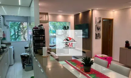 Apartamento com 3 dormitórios à venda, 75 m² por R$ 540.000,00 - Campestre - Santo André/SP