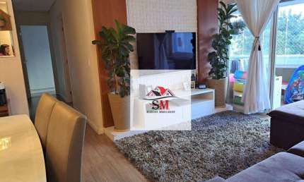 Apartamento com 3 dormitórios à venda, 104 m² por R$ 800.000,00 - Vila Baeta Neves - São Bernardo do Campo/SP