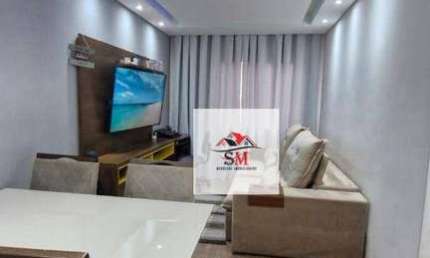 Apartamento com 2 dormitórios à venda, 55 m² por R$ 275.000,00 - Santa Terezinha - São Bernardo do Campo/SP