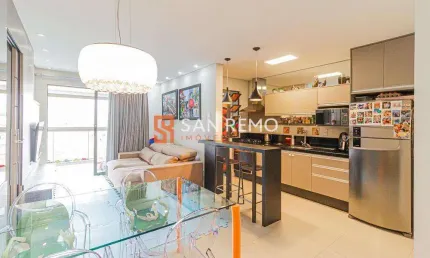 Apartamento com 2 quartos à venda na rua josé cândido da silva, 98, balneário, florianópolis, 78 m2 por r$ 1.063.830