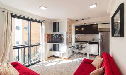 Apartamento com 1 quarto para alugar na Rua Lauro Linhares, 191, Trindade, Florianópolis, 39 m2 por R$ 3.400