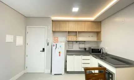 Apartamento com 1 quarto para alugar na Rua João Marçal, 216, Trindade, Florianópolis, 32 m2 por R$ 2.900