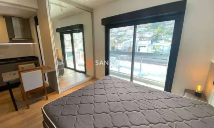 Apartamento com 1 quarto para alugar na Rua Crispim Mira, 426, Centro, Florianópolis, 40 m2 por R$ 3.500