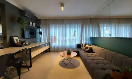 Apartamento com 1 quarto para alugar na rua elizeu di bernardi, 54, campinas, são josé, 40 m2 por r$ 5.100