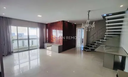 Cobertura com 3 quartos à venda na rua jaú guedes da fonseca, 310, coqueiros, florianópolis, 216 m2 por r$ 1.800.000