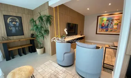 Apartamento Alto Padrão, PORTEIRA FECHADA, Face Norte, 166m2, 4 Quartos sendo 3 Suítes, 3 Vagas.