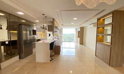 Apartamento Alto Padrão PORTEIRA FECHADA, Norte, 126m2, 3 Suítes, 3 Vagas