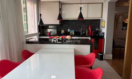 Apartamento Alto Padrão PORTEIRA FECHADA, 166m2, 4 Quartos sendo 3 Suítes.