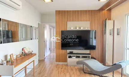 Apartamento Alto Padrão, 131m2, 04 Quartos, 01 Suíte, 02 Vagas.