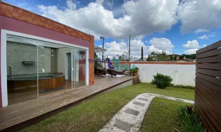 Casa em condomínio fechado com 5 quartos à venda na Rua Carlos Benato, 795, São Braz, Curitiba