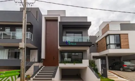 Casa em condomínio fechado com 3 quartos à venda na Rua Irma Schreiner Maran, 475, Santa Cândida, Curitiba