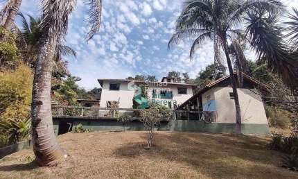 Chácara com 4 dormitórios à venda, 2.804 m² por R$ 890.000,00 - Condomínio fechado em Simão Pereira