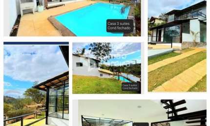 Casa em condomínio fechado com 3 quartos à venda no Moura Brasil, Três Rios 