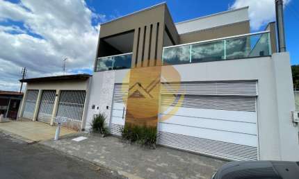 Sobrado de Alto Padrão com 4 suítes e acabamento de luxo! Caldas Novas