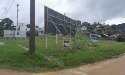 Terreno para alugar no bairro Pomeranos em Timbó/SC