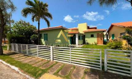 Casa no Condomínio Riviera Del Mar, 3 quartos (1 suíte), em frente à praia.