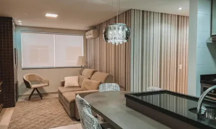 Luxoso apartamento decorado em capão da canoa disponivel para aluguel de verão
