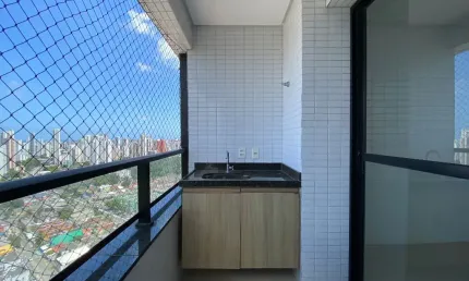 Apartamento 107m² | varanda | 4 quartos  | 5 banheiros | dependência completa  | 3 vagas cobertas