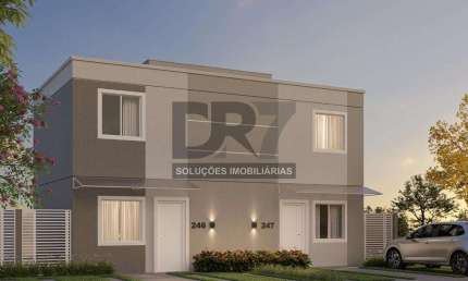Sobrado à venda em Paulínia, Saltinho, com 2 quartos, com 75 m²