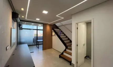 Sala à venda e para alugar em Campinas, Jardim Chapadão, com 66 m², Due Uffício