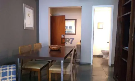 Flat à Venda no Cambuí com 70 m², 1 dormitório, varanda e piscina - Cambuí / Campinas-SP