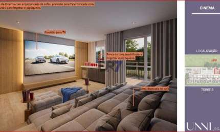 Apartamento à venda em Campinas, Mansões Santo Antônio, com 2 quartos, com 44 m², Unni Mansões