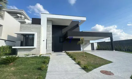 Casa à venda em Campinas, Swiss Park, com 3 suítes, com 229 m², Condomínio Basel