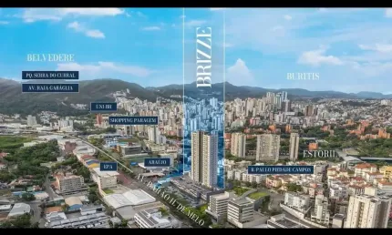 Apartamento para Venda em Belo Horizonte, Estoril, 2 dormitórios, 1 suíte, 1 banheiro, 1 vaga