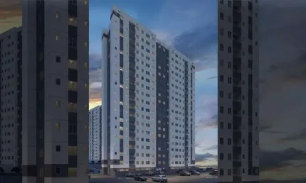 Apartamento para Venda em Contagem, Parque Riacho das Pedras, 2 dormitórios, 1 banheiro, 1 vaga