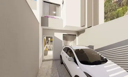 Casa com 2 quartos e 2 banheiros localizada no bairro Liberdade, Santa Luzia.