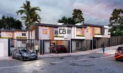 Casas modernas e aconchegantes de 2 a 3 quartos, com preços a partir de R$ 249.900,00.