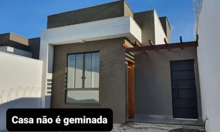 Casa totalmente individual, com 3 quartos, 2 banheiros, localizada no Novo Centro, Santa Luzia.