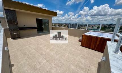 Cobertura 3 Quartos c/ Suíte, 156m², 2 Vagas – Santa Branca/Pampulha