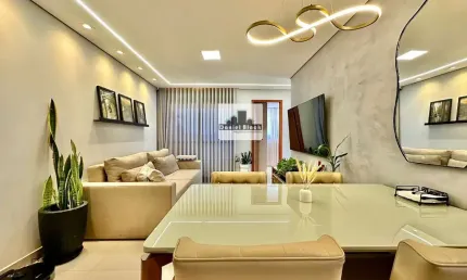 Apartamento 2 quartos c/ suíte, varanda e planejados, à venda no bairro rio branco.