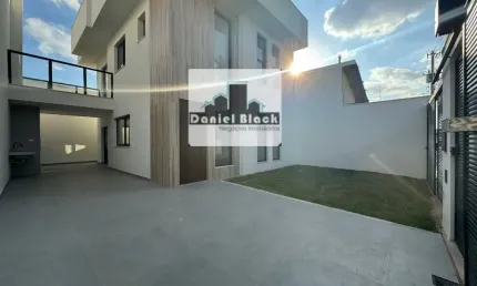 Casa Moderna e Imponente (Não é Geminada) com 3 quartos, suite, possui 135m² área construída, 2 Vagas de garagem, bairro Planalto | Pampulha