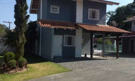 Casa em condomínio fechado com 3 quartos à venda na Rua Alfredo Ernesto Schneider, 288, Nova Brasília, Joinville