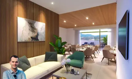 CARMEL RESIDENCE À 50 metros do Passeio Pedra Branca