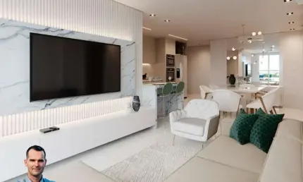 Lindo apartamento alto padrão - le magnific residence - pedra branca | palhoça